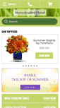 Mobile Screenshot of hummingbirdfloralandgifts.com